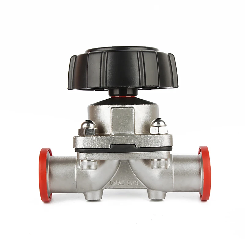 Factory SS304 SS316L Pneumatic Diaphragm Control Valve Manual Operated Diaphragm Valves DN25