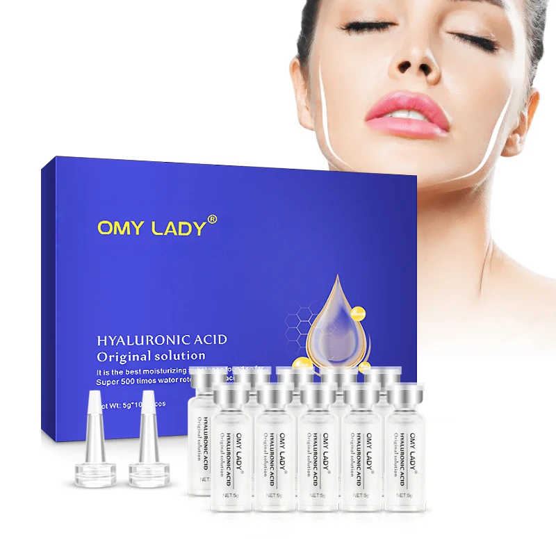 OMY LADY Private Label Wrinkle Formation Preventing High Moisture Hyaluronic Acid Solution
