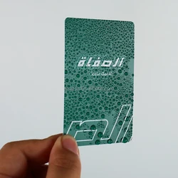 Wholesale Manufacturing Personalized Arabic Waterproof Custom Paper Printed PVC Poker Card Plastic Playing Cards