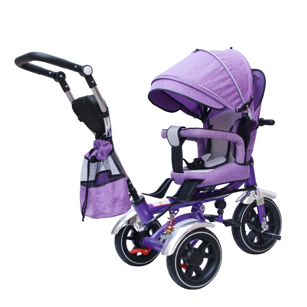 Bicycle children stroller baby tricycle kids with trailer