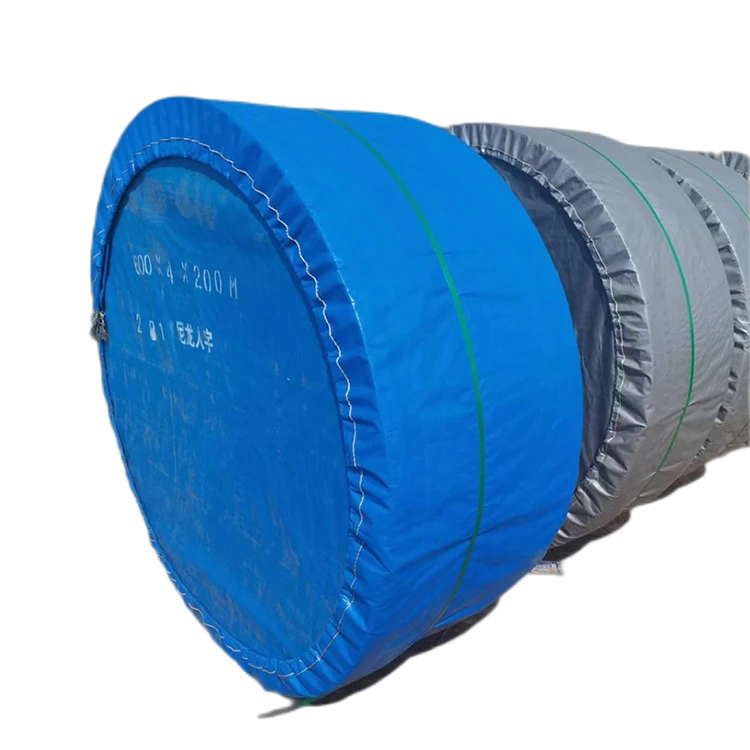 Outstanding Quality 3 Ply Fabric Pu Pvc Production Line 600mm*5 3+1.5 Ep Rubber Conveyor Belt