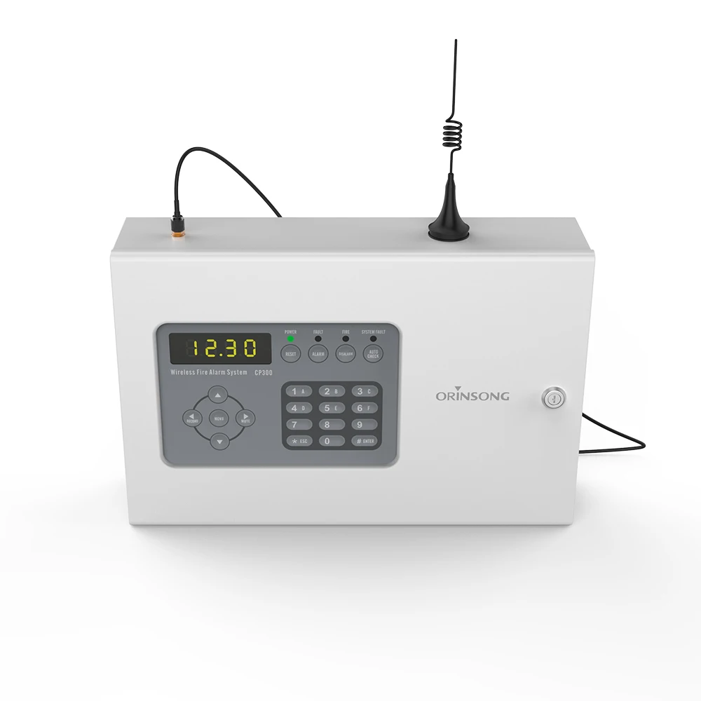Адресная Беспроводная противопожарная сигнализация Tuya Wifi GSM 433HMz PSTN домашняя охранная