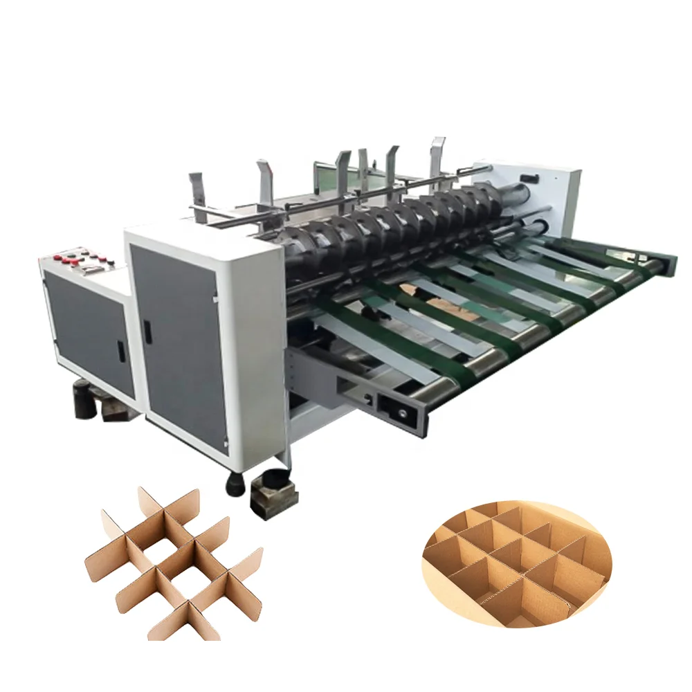 Easy To Operate Corrugated Cardboard Box Packing Slotter Automatic Partition Slotting Machine