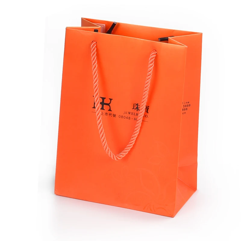 Custom drawstring packaging bags jewelry package gift paper bag for jewelry box packaging