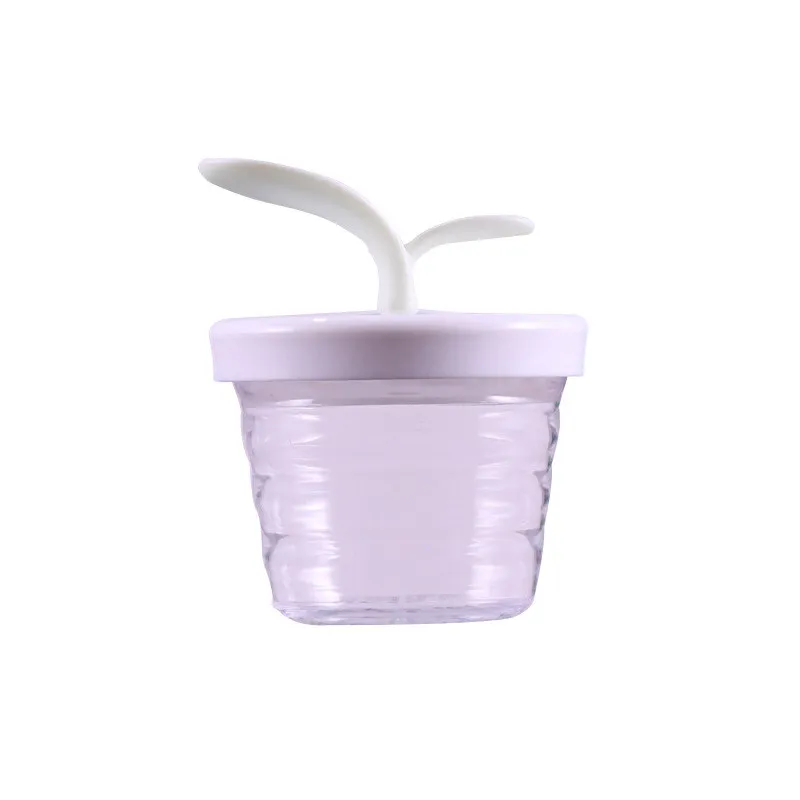 Direct selling 100ml wide mouth transparent grass cream jar ice cream jar