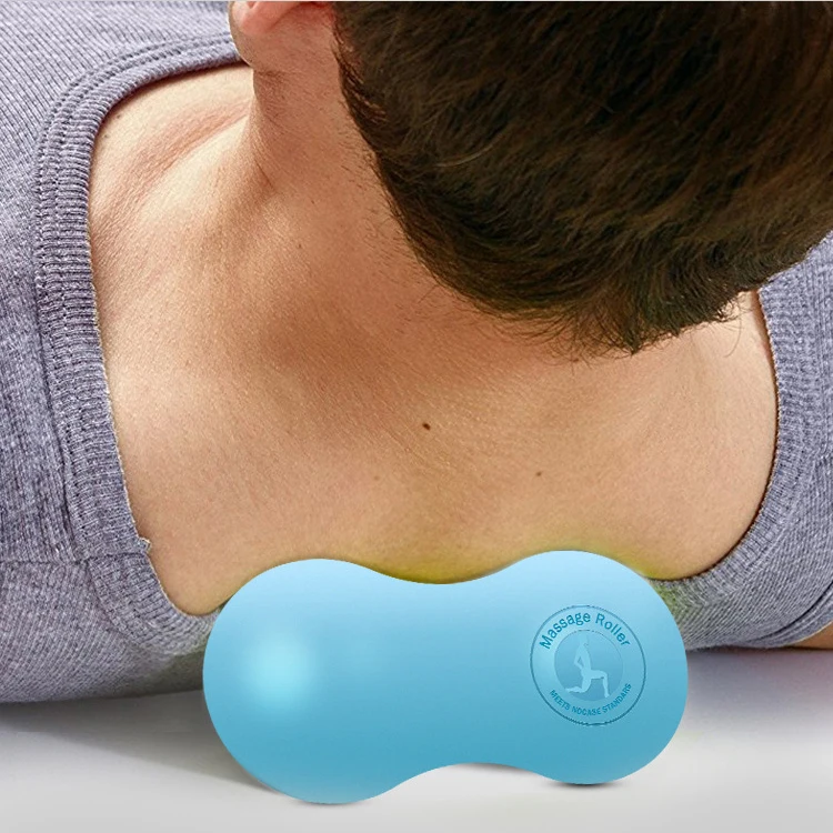 Custom Size Fitness Ncaa Logo Yoga Mobility Deep Tissue Peanut Lacrosse Massage Ball