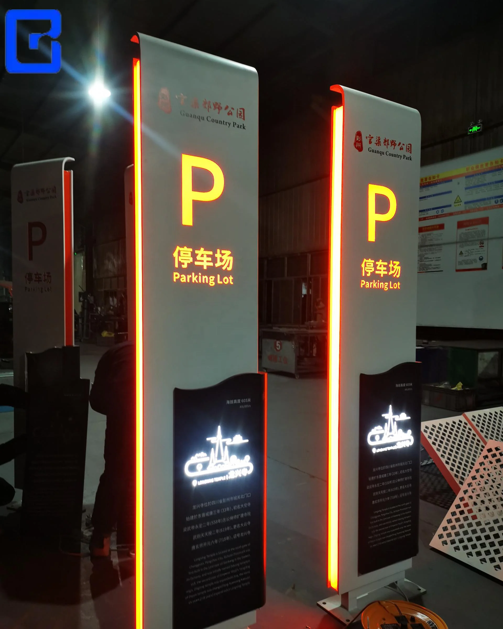 Factory price pepsi cola sign board acrylic light box led pylon sign outdoor