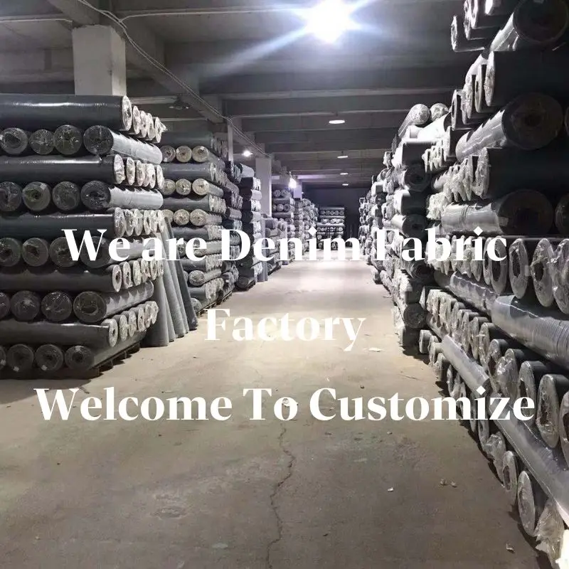 low price raw material denim jeans fabric made in China