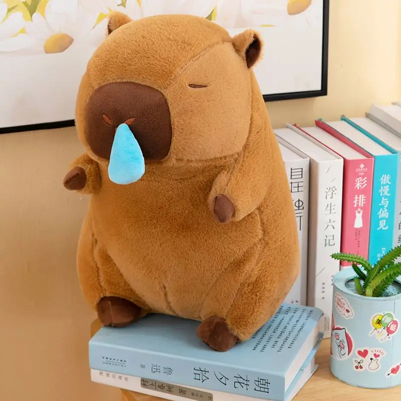 plush figure toys Manufacturer Christmas Kids Dogs Material Anime Unbranded Weighted Capybara plush figure toys