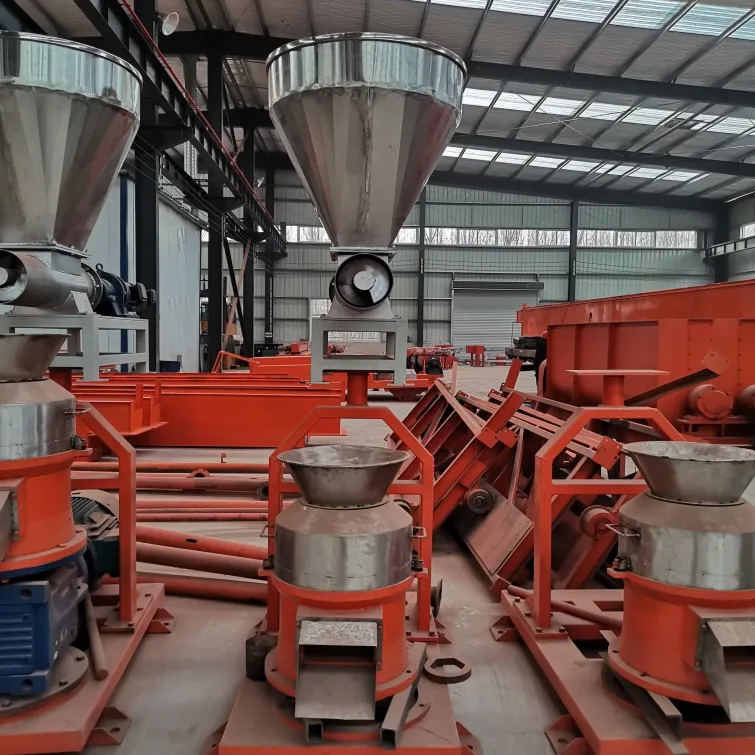 Extrusion granulator organic fertilizer production equipment used in aquaculture feed pellet processing