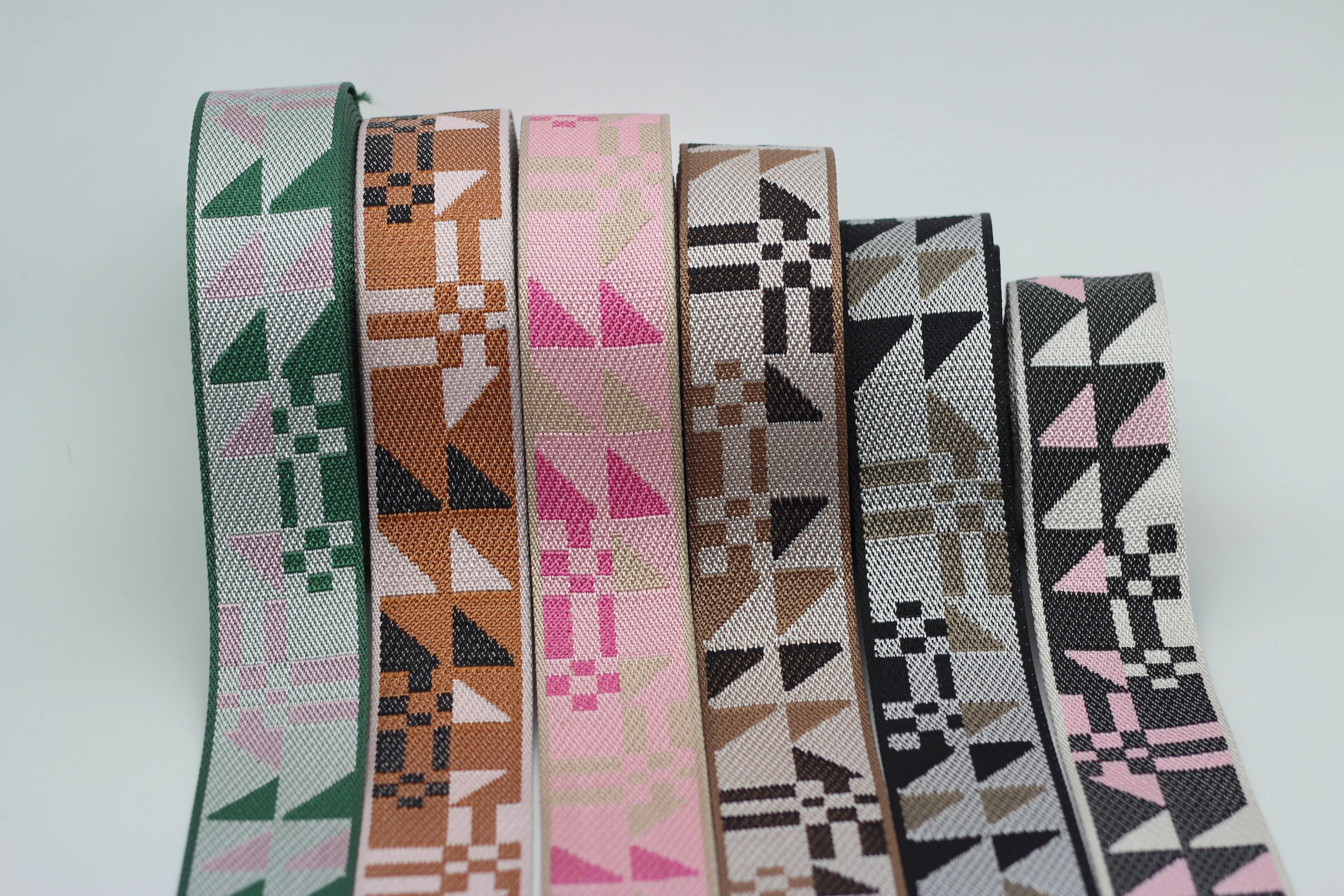 Полиэстеровый жаккардовый ремень, нейлоновый рюкзак 50 мм, лямка на плечо, женская сумка с лентой на одно плечо, этническая ветрозащитная лента