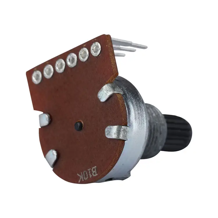 WH161AG Model Volume Control Insulating Shaft Rotary Carbon Film Potentiometer B10k b504 16mm