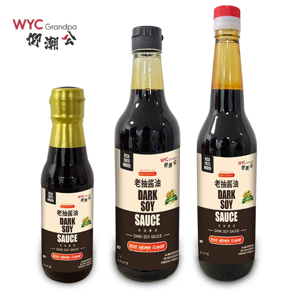 Worchester sauce 50% Off Brc Halal Chinese Pet Plastic Bottle Superior Oriental Dark Soy Sauce