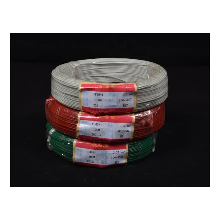 Hot Sale Electr Ware Electric Wires Cables Electrical For House High Temperature Fluoroplastic Cable Wire