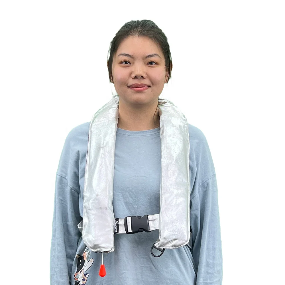 No MOQ OF 150N Men Custom Logo Inflatable Life Jacket For Swimming