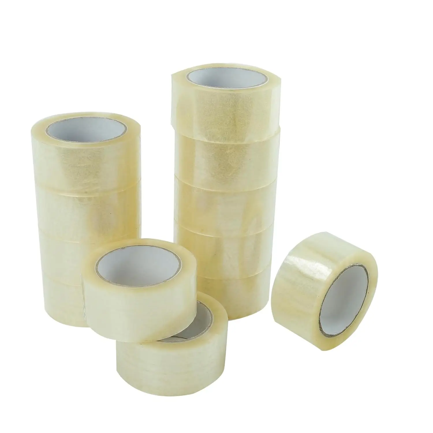 China factory adhesion logo printed strong packing tape for 3 inch dispenser pack for heavy duty package