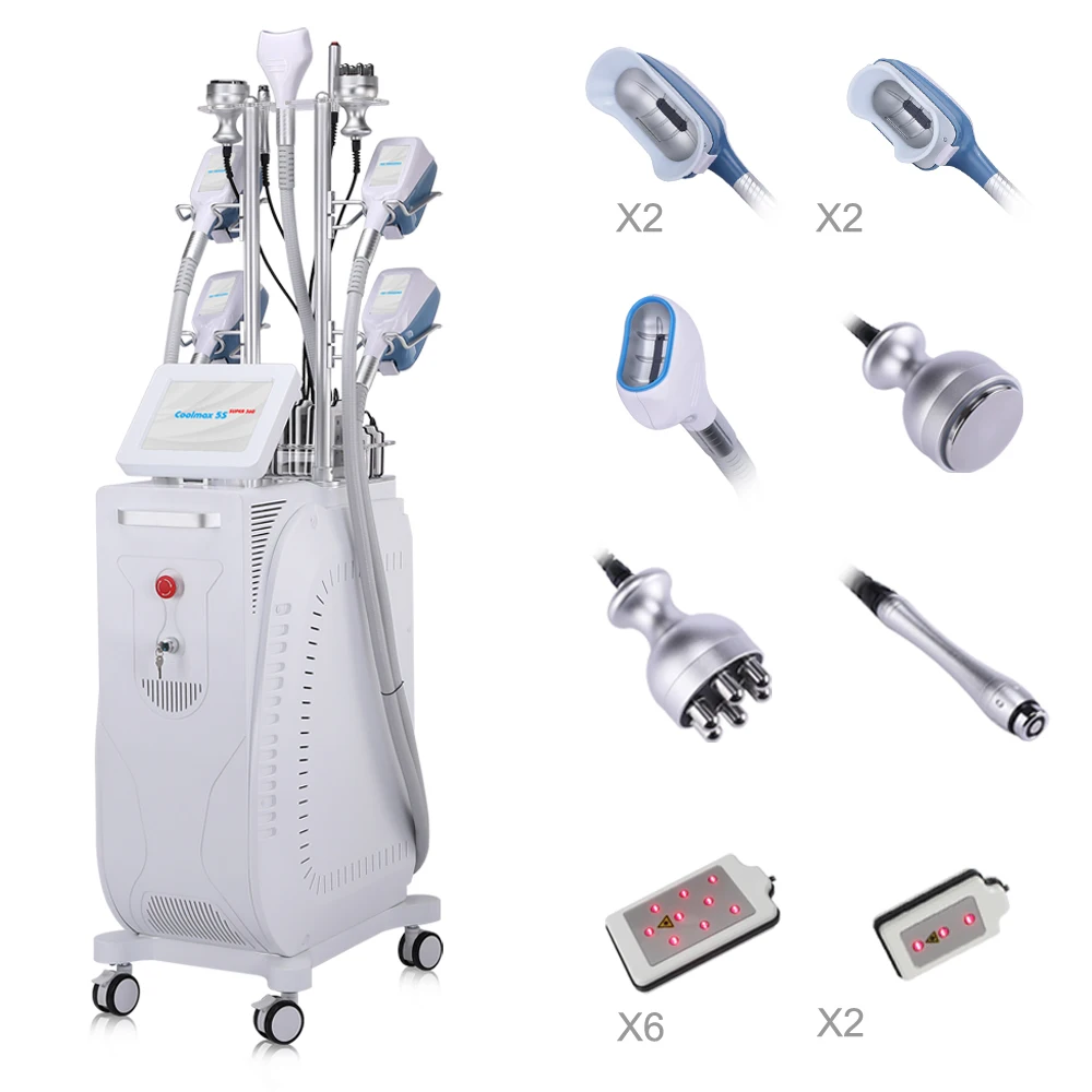 360 Cryo Lipo Fat Freeze Cavitation Body Cool Vacuun Sculpting Cryolipolysis Slimming Machine