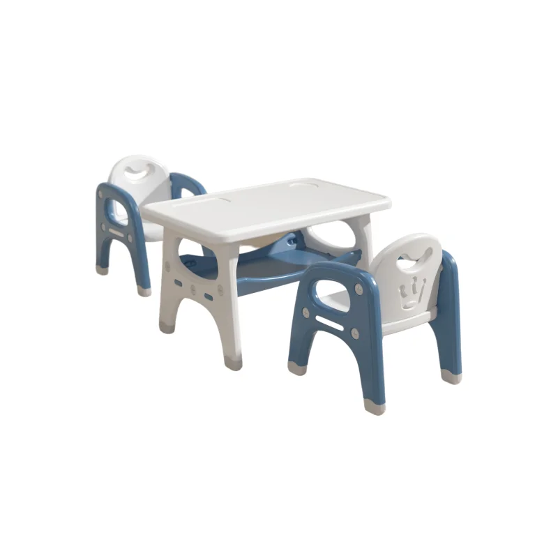 Plastic Activity Table School Home Kids Furniture Kids Study Desk Table Chair Furniture Set for Kids