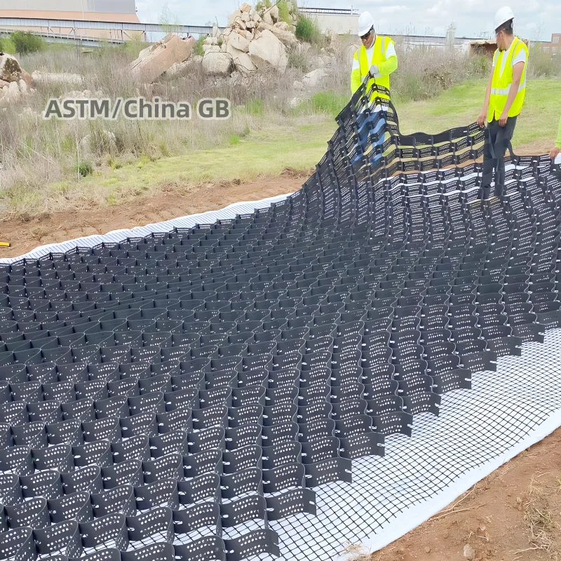 China Road Geocell Used In Road Construction With Factory Price