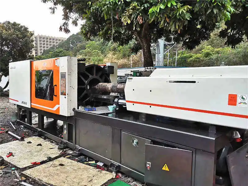 injection molding machine u368ts used 700ton plastic injection machine pet sheet production line