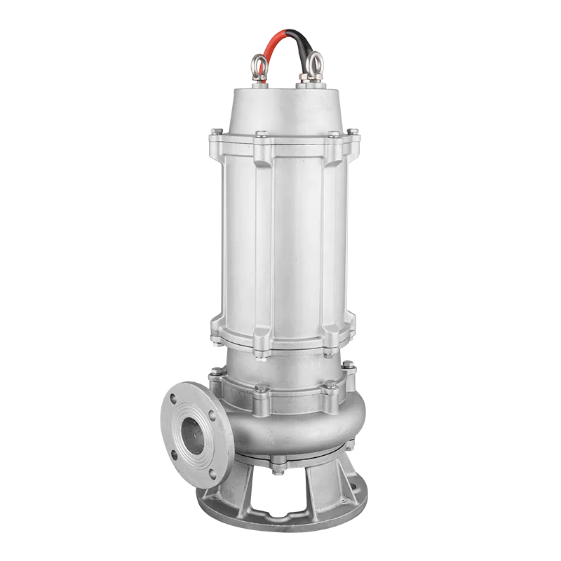 stainless steel electric 750 watt non blocking submersible Explosion-proof sewage pump for sale