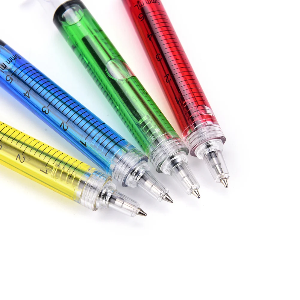 Customized Personalized Plastic Ballpoint Syringe Pen For Doctors And Nurse Gift