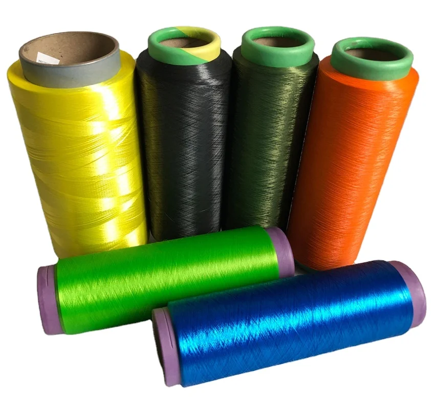 color 200D ~400D uhmwpe  filament twist / interlace UHMWPE fiber yarn