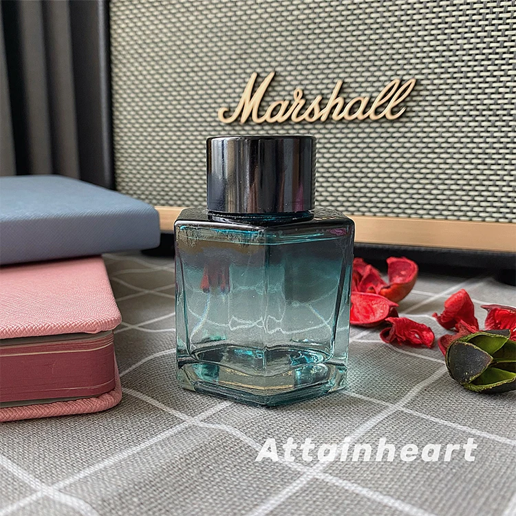 Custom Fragrance Scent Home Office Luxury Essential Oil Liquid Reed Diffuser Room Bottle Air Freshener