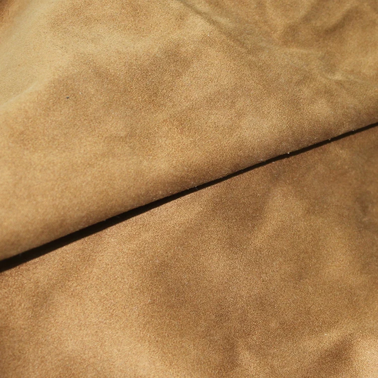 single weft spandex suede double weft spandex weft stretch knitting suede and home textile series especially in sofa fabric