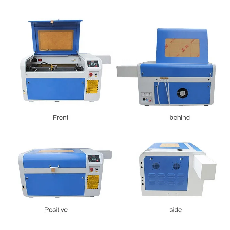 Acrylic cutting Engraving Machines CO2 laser cutting machine 40w 60w 80w 100w 4060 6090 1390