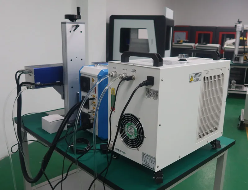 Новый 20 Вт 30 50 60 80 100 JTP IPG RAYCUS Сплит Тип волокна co2 УФ лазерная маркировочная машина