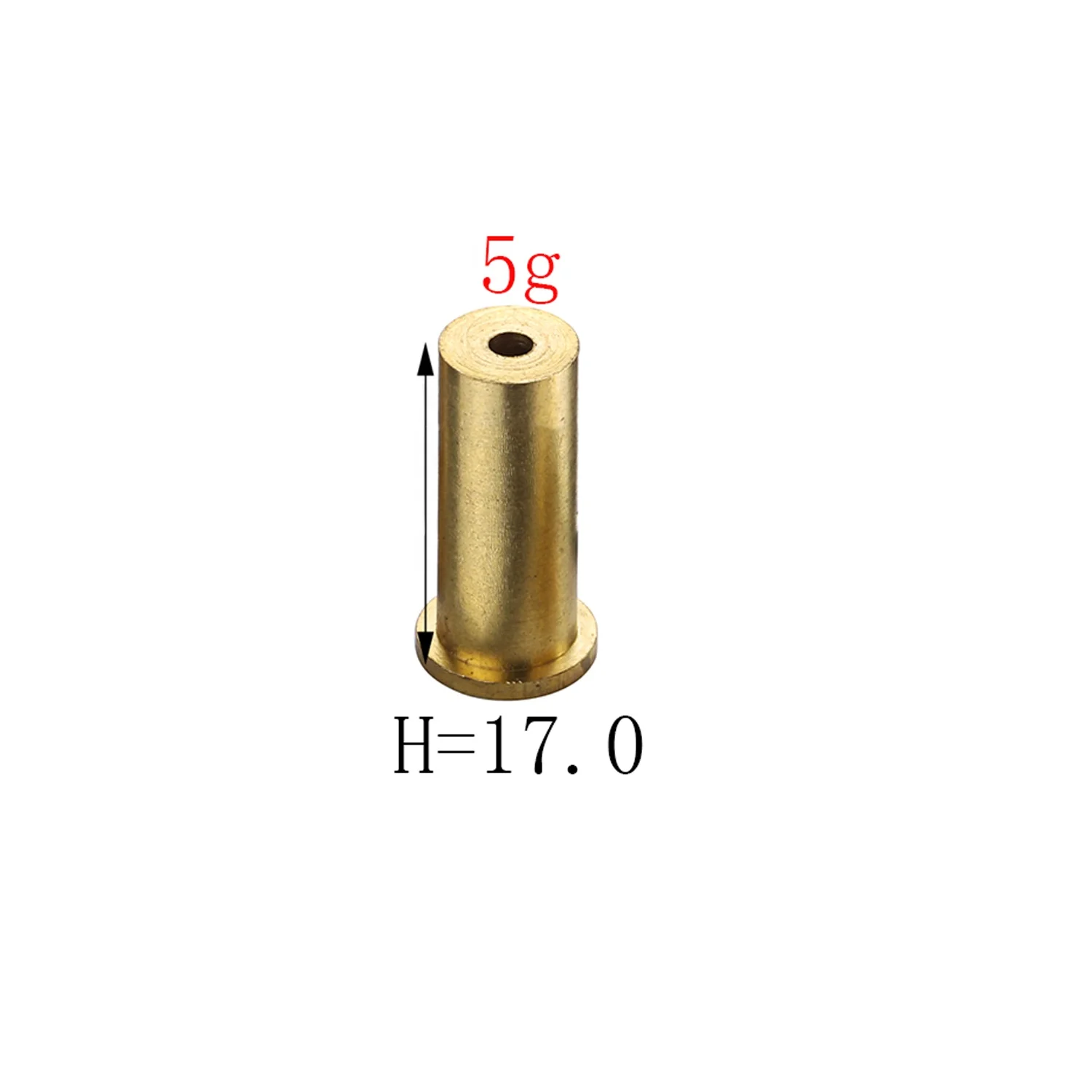 
Golf Brass Shaft Tip Plug Swing Weight - 2g3g4g5g6g7g8g9g10g for golf Iron shaft 