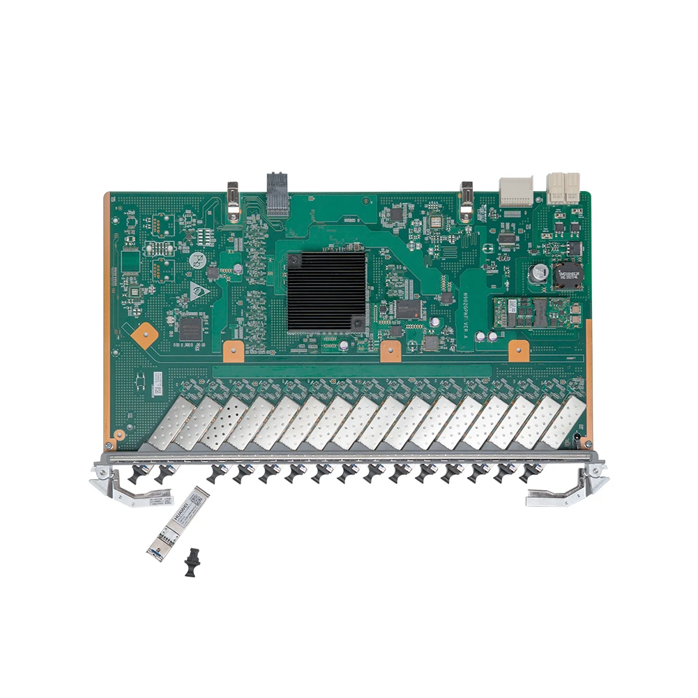Best OLT GPHF Service board 16ports contains 16pcs c sfp modules gplf gpon module C+/C++ MA5800 GPHF OLT Service board OLT card