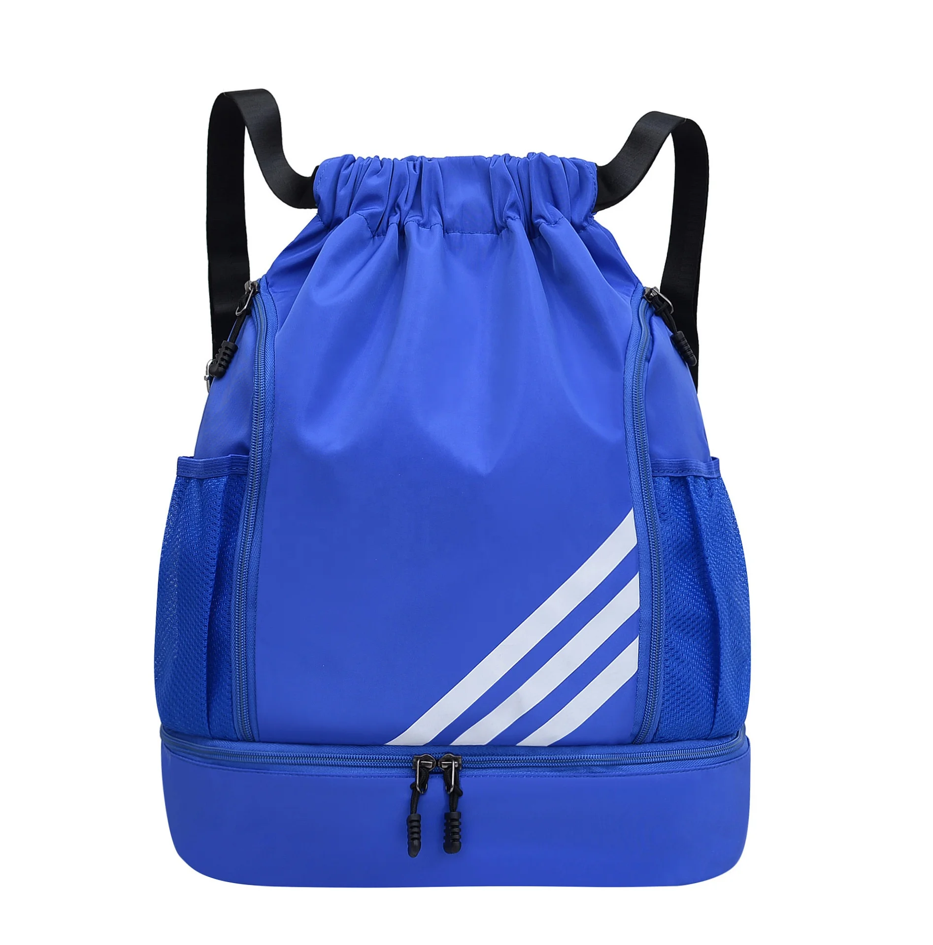 New drawstring pocket backpack, casual travel bag, large capacity folding backpack,  sports basketball bag for students
