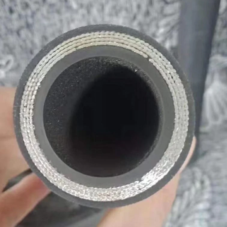 Better corrosion resistance stainless steel wire braided SAE 100 R9 R10 R12 steel wire spiraled hydraulic rubber hose 4sh 4sp