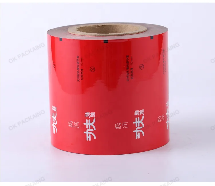 High Quality Printed Laminating Film Roll Food Plastic Packaging Film Roll/Plastic Film Roll