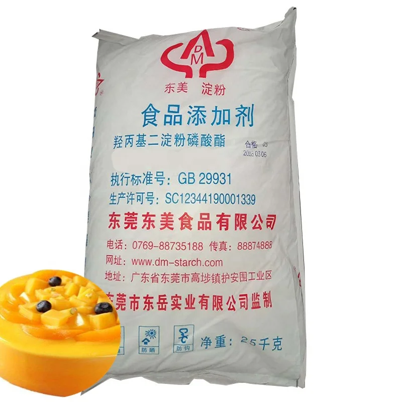 Модифицированный восковой кукурузный крахмал для замороженных фруктовых пюре или тортов