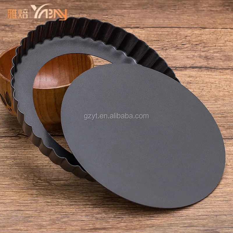 3-12inch aluminum Tray Sheet Oven Round Non-stick pans sets baking large pizza pan