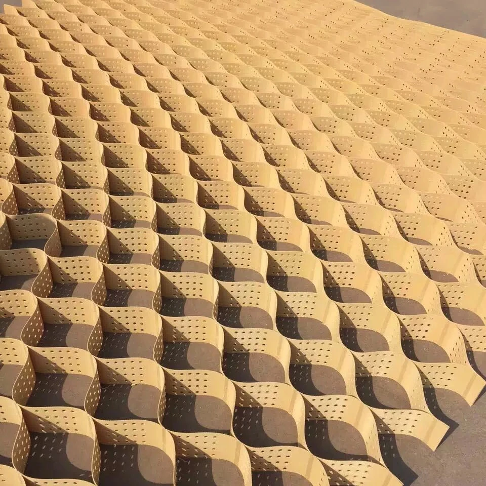 Прямая продажа с завода, оптовая продажа, недорогой надувной гравийный решетчатый брусок из полиэтилена высокой плотности