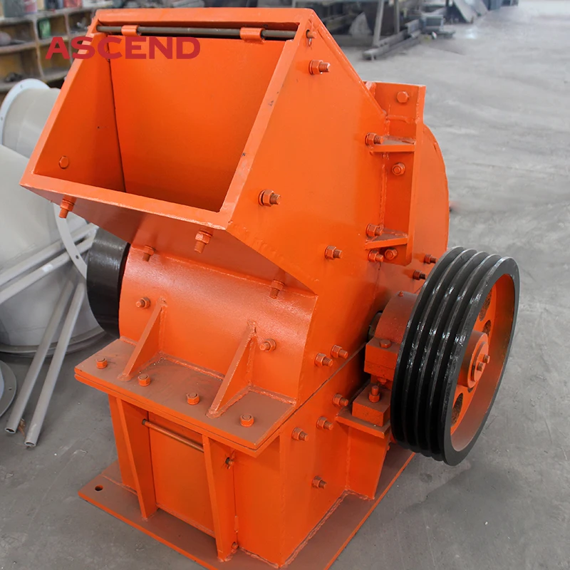 High quality gold ore stone powder making hammer crusher mill machine in Africa