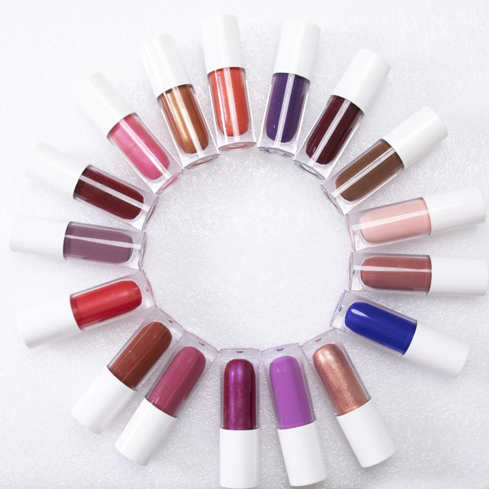 30 colors water proof Customize glossy lipgloss waterproof longlasting makeup lip gloss private label