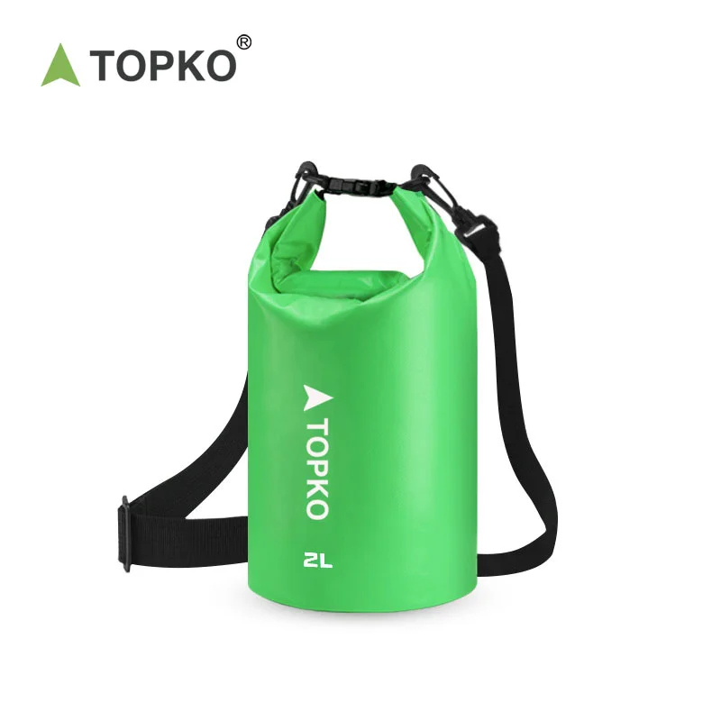 TOPKO Hot Sale Outdoor Dry Bag PVC Waterproof Backpack Water Floating Waterproof Dry Bag
