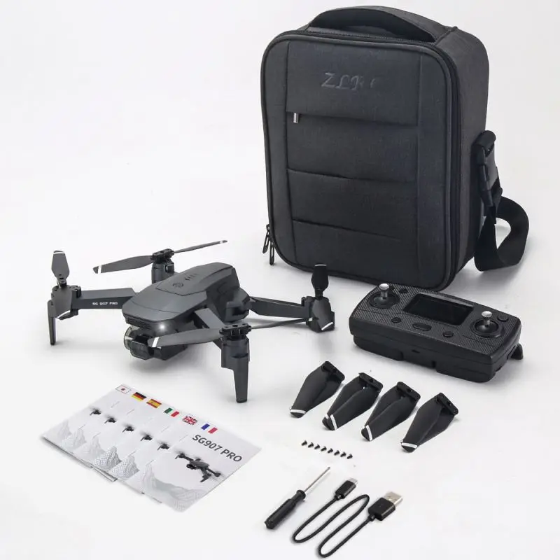 Новейшая модель; SG907 Pro Drone GPS 5G Квадрокоптер Wi-Fi 4k HD механический 2 карданный стабилизатор для камеры поддержка карт TF объемом RC дроны расстояние 800 м