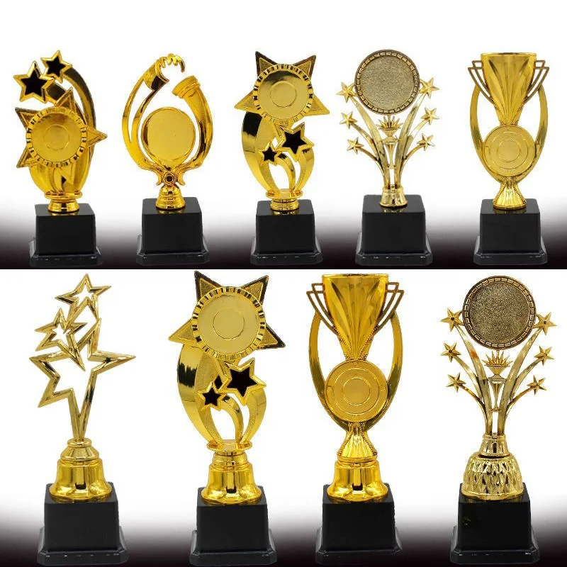 Yiwu Collection Professional Star Trophies Customized Students Trophy Cup Award Wholesale Winner Souvenir Trophy