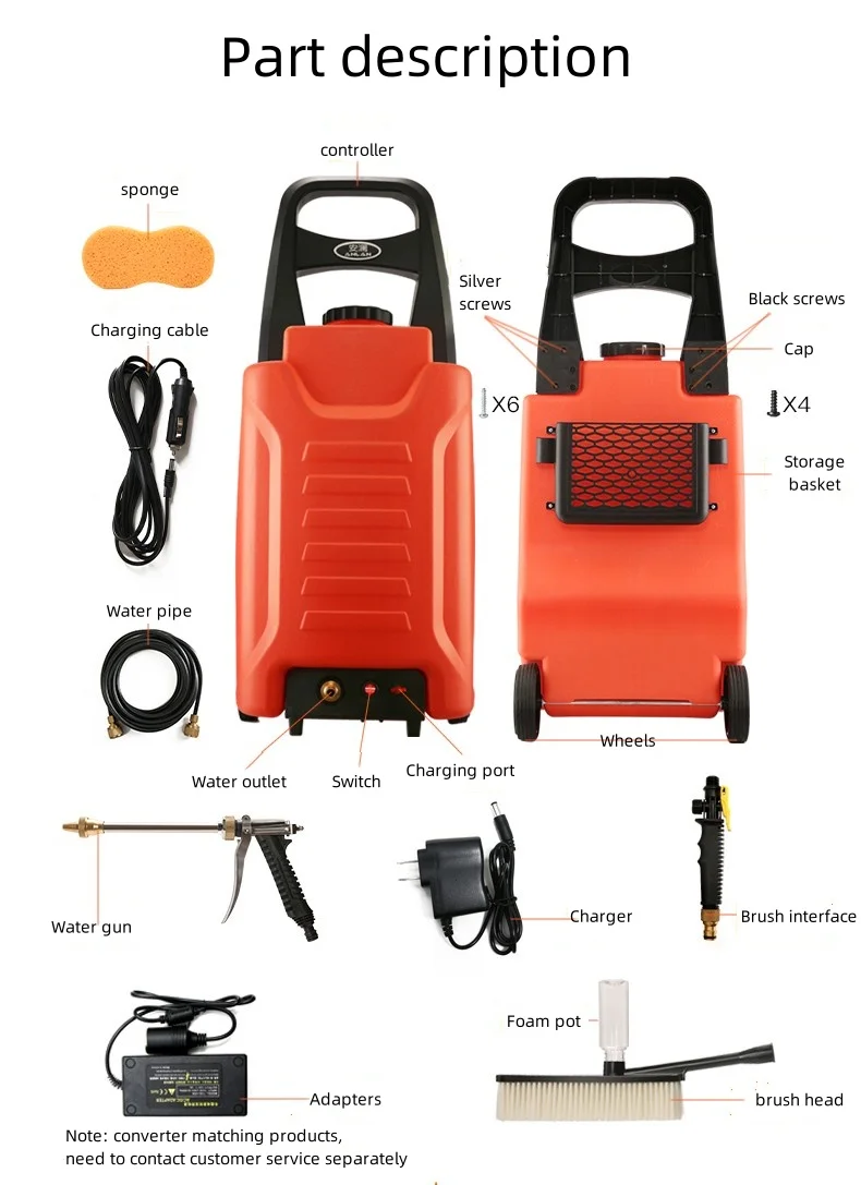 Wholesale Household Multifunction Small Portable Automatic Cleaning Car cleaning Machine