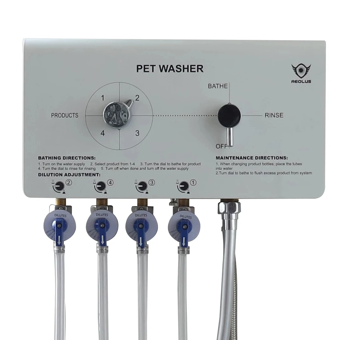 For dogs and cats Shampoo machine PW-102 New adjustable dilution shampoo machine  Mix shampoo automatically pet washer
