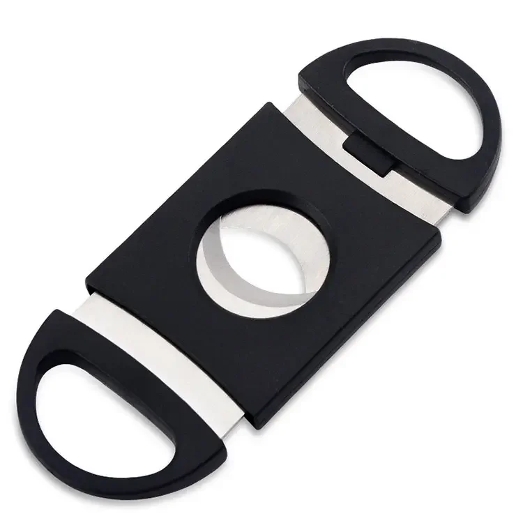 Lanchuang Cigar cutter manufacturer Pantone customized LOGO high quality 95mm convenient