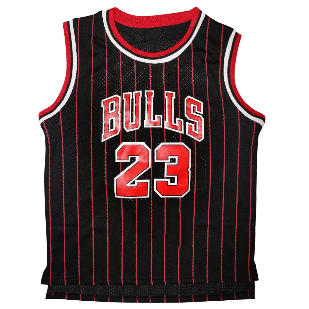 Детская одежда оптовая продажа Детские майки bulls высококачественные сшитые