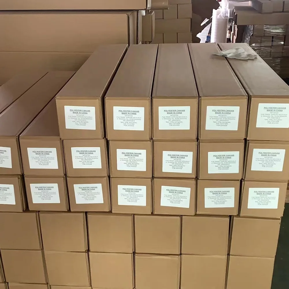 HOT Selling PolyCotton Cotton Inkjet Canvas 400 gsm for Eco-solvent UV Latex Inks Printing