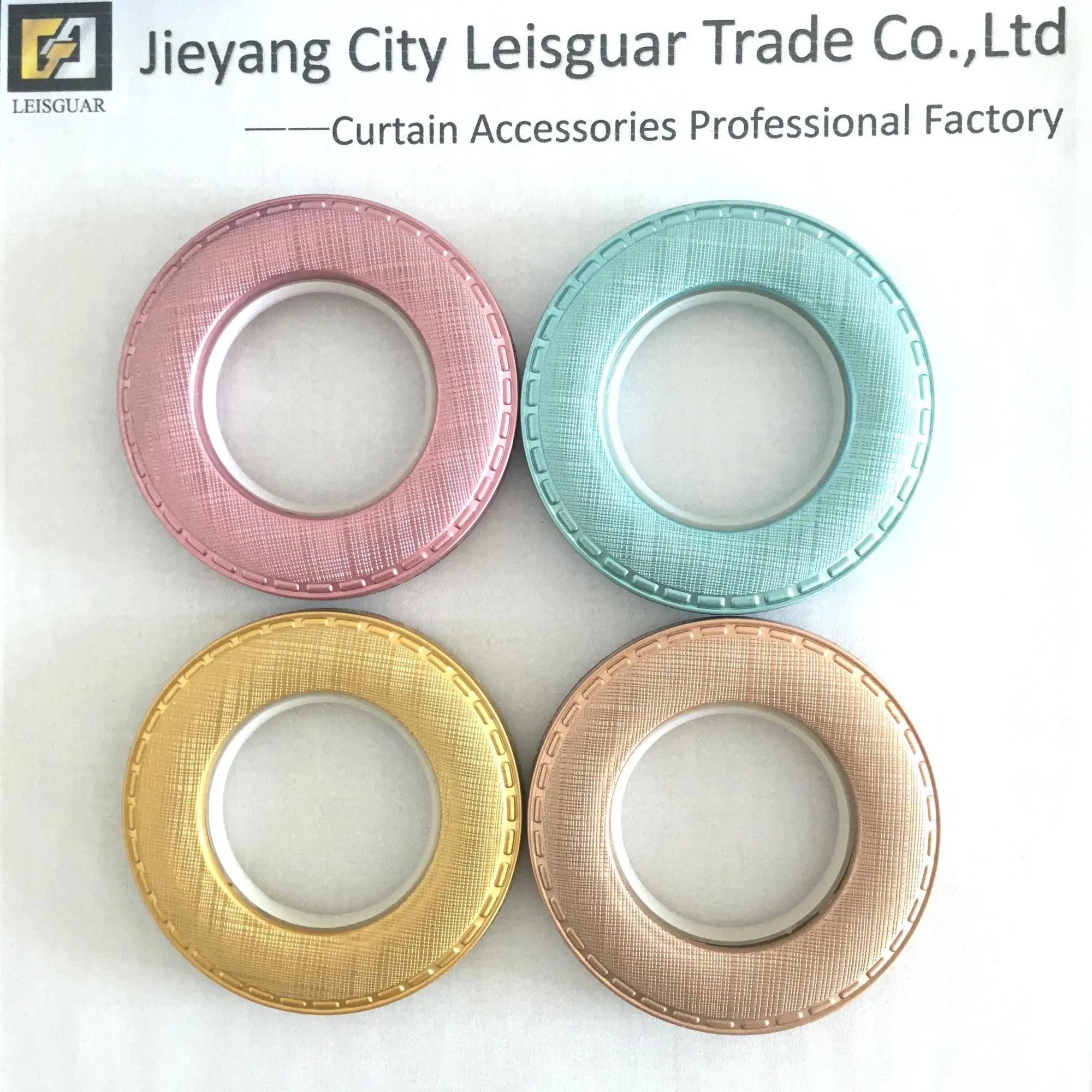 new sample for curtain ring 75 MM  curtain accessories home decor Plastic Eyelet Rings Plastic Rings for Curtains